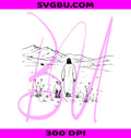 Jesus Shepherd PNG, Christian Mountain Landscape PNG, Minimalist Faith PNG