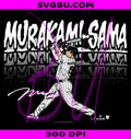 Munetaka Murakami Kami Sama Swing PNG, Chicago Baseball Design PNG