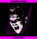 Lost Boys Vampire PNG, Retro Horror Movie PNG, 80s Skull PNG