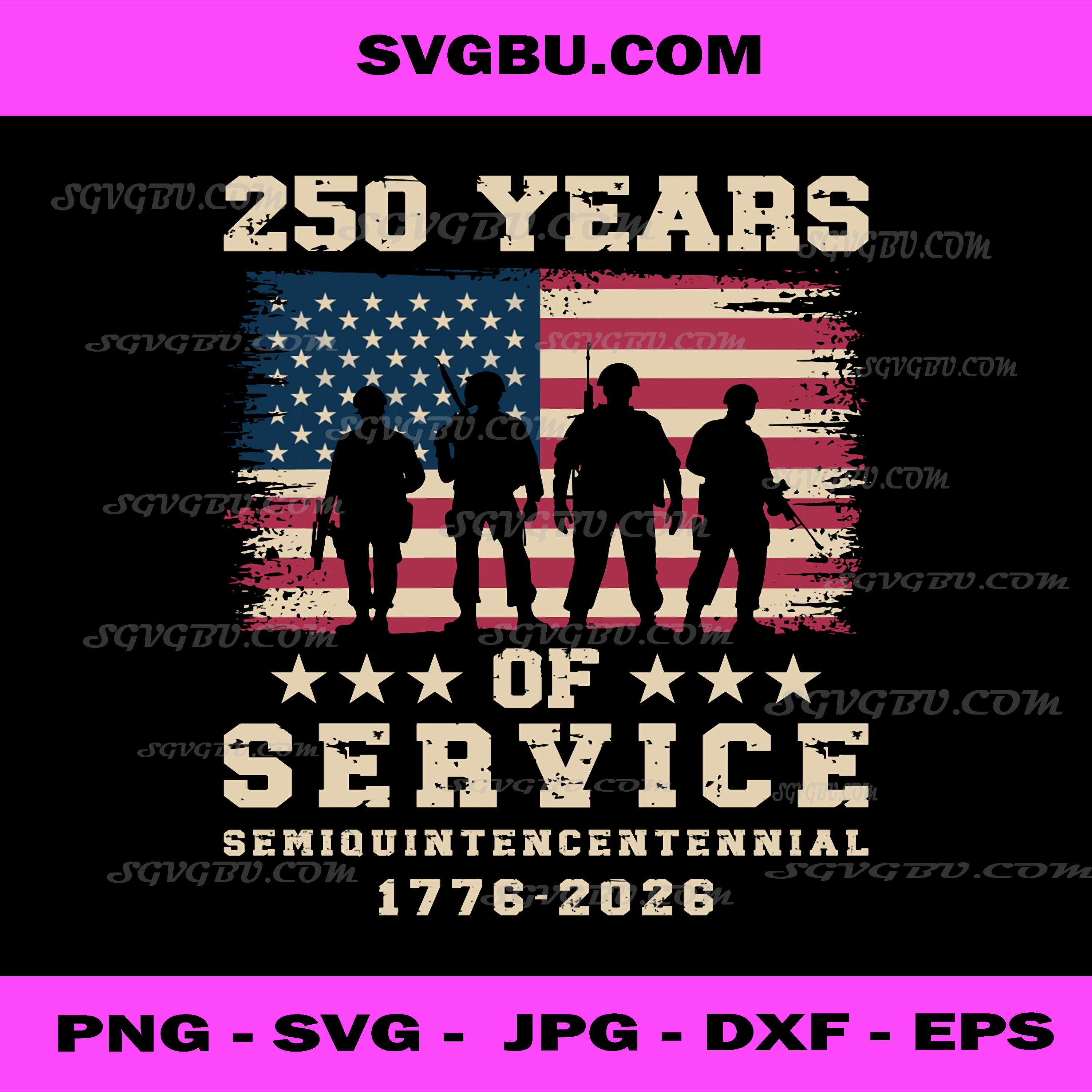 250 Years America Anniversary, 250th Independence Day PNG