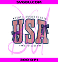 USA 250th Anniversary PNG, 1776 2026 Patriotic Coquette PNG