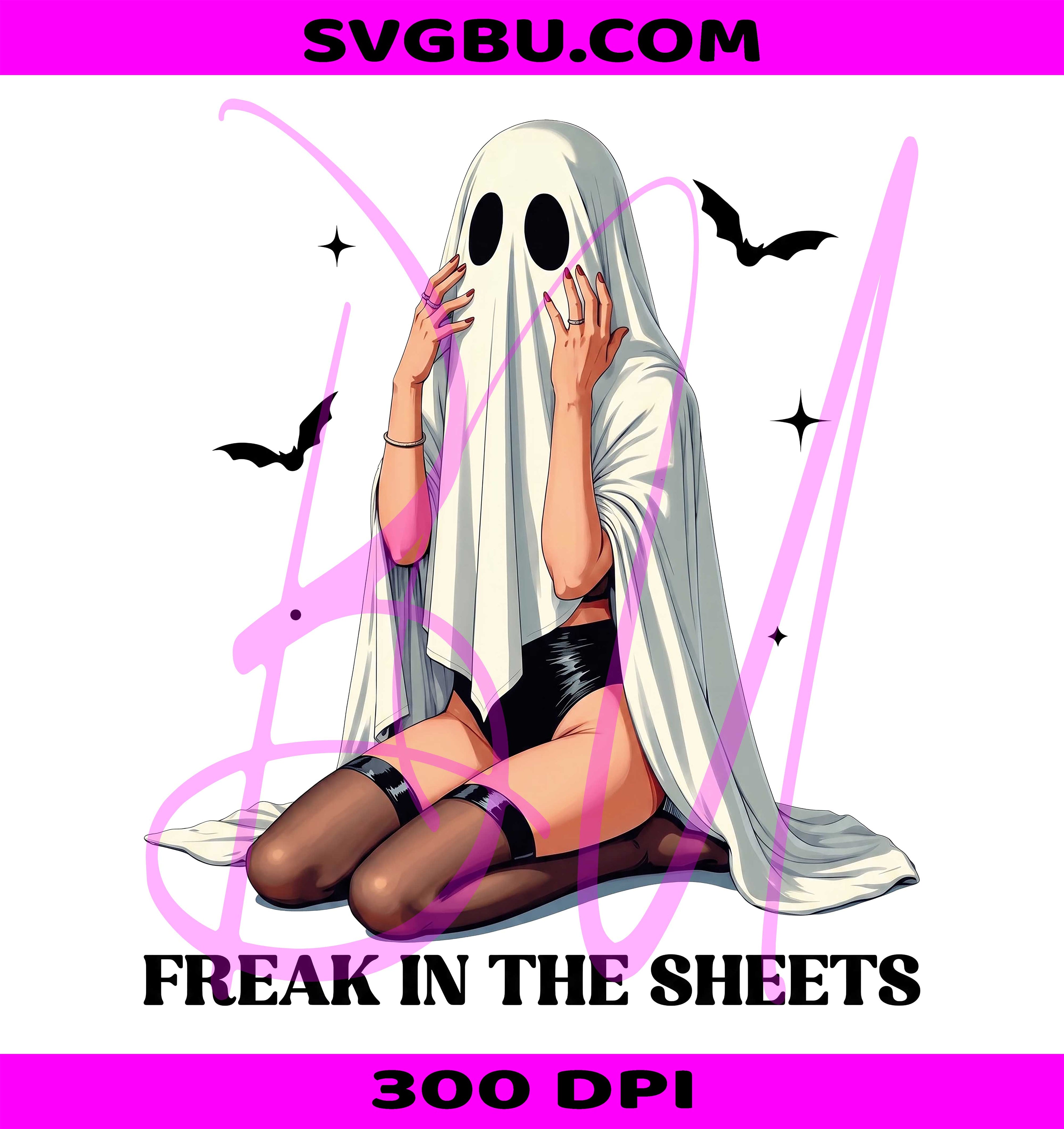Funny Sheet Ghost PNG, Retro Halloween Ghost PNG, Spooky Ghost PNG