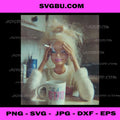 Distressed Doll Meme PNG, Sarcastic Smoking Humor PNG
