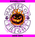 Master Of Fright PNG, Nightmare Character PNG, Spooky Vibes PNG