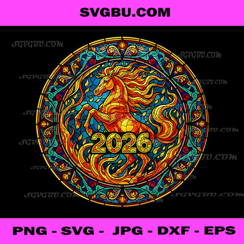 2026 Year of The Fire Horse, Chinese New Year Lunar Festival PNG