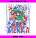 Merica Duck PNG, Patriotic Mallard PNG, 4th Of July PNG