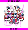 America 250th Anniversary PNG, Est 1776 PNG, Patriotic America PNG