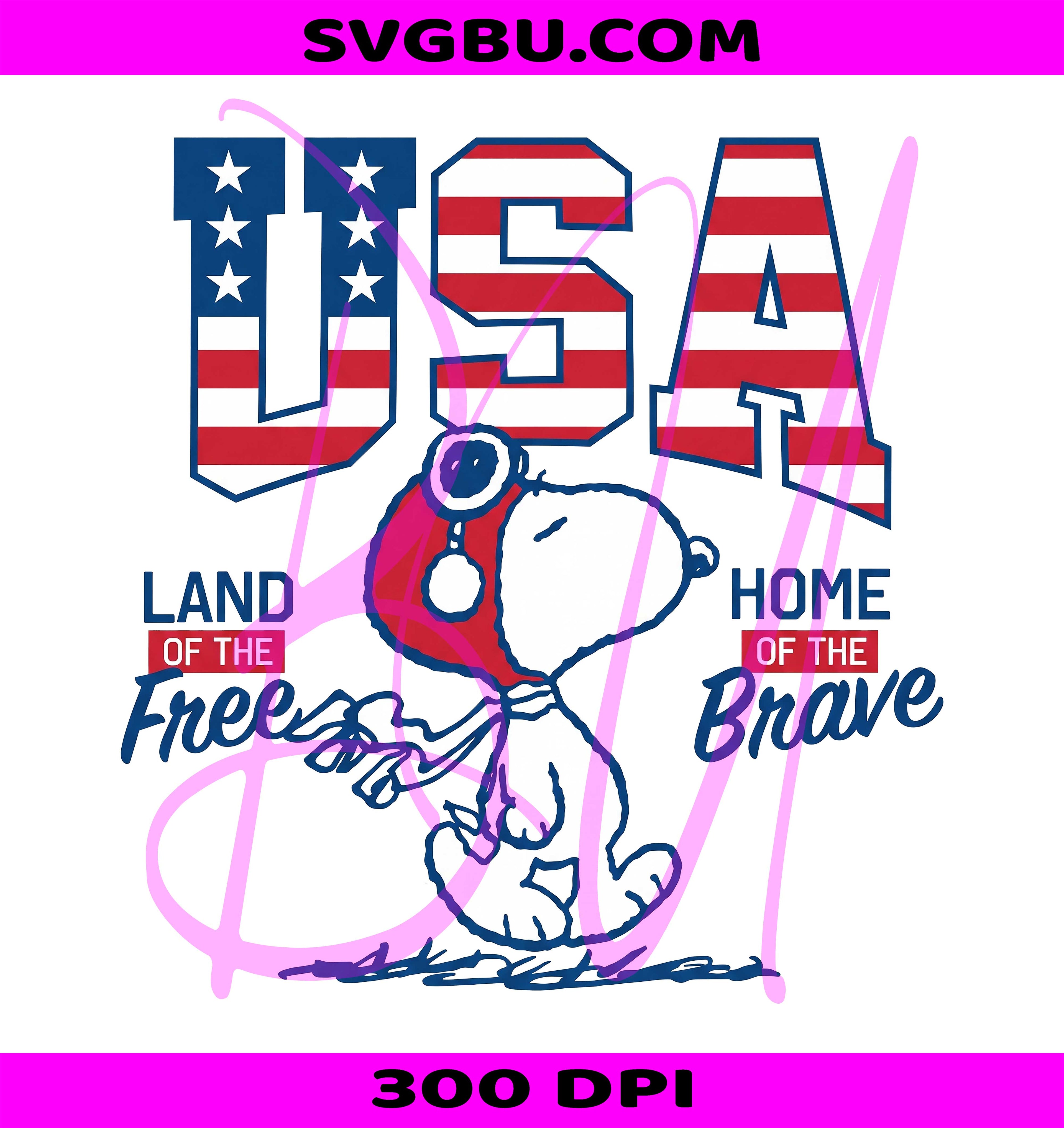 Land Of The Free PNG, Home Of The Brave PNG, USA Flag PNG