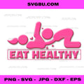 Eat Healthy PNG, Fitness Love PNG, Funny Valentine's Day PNG, Workout Motivation PNG