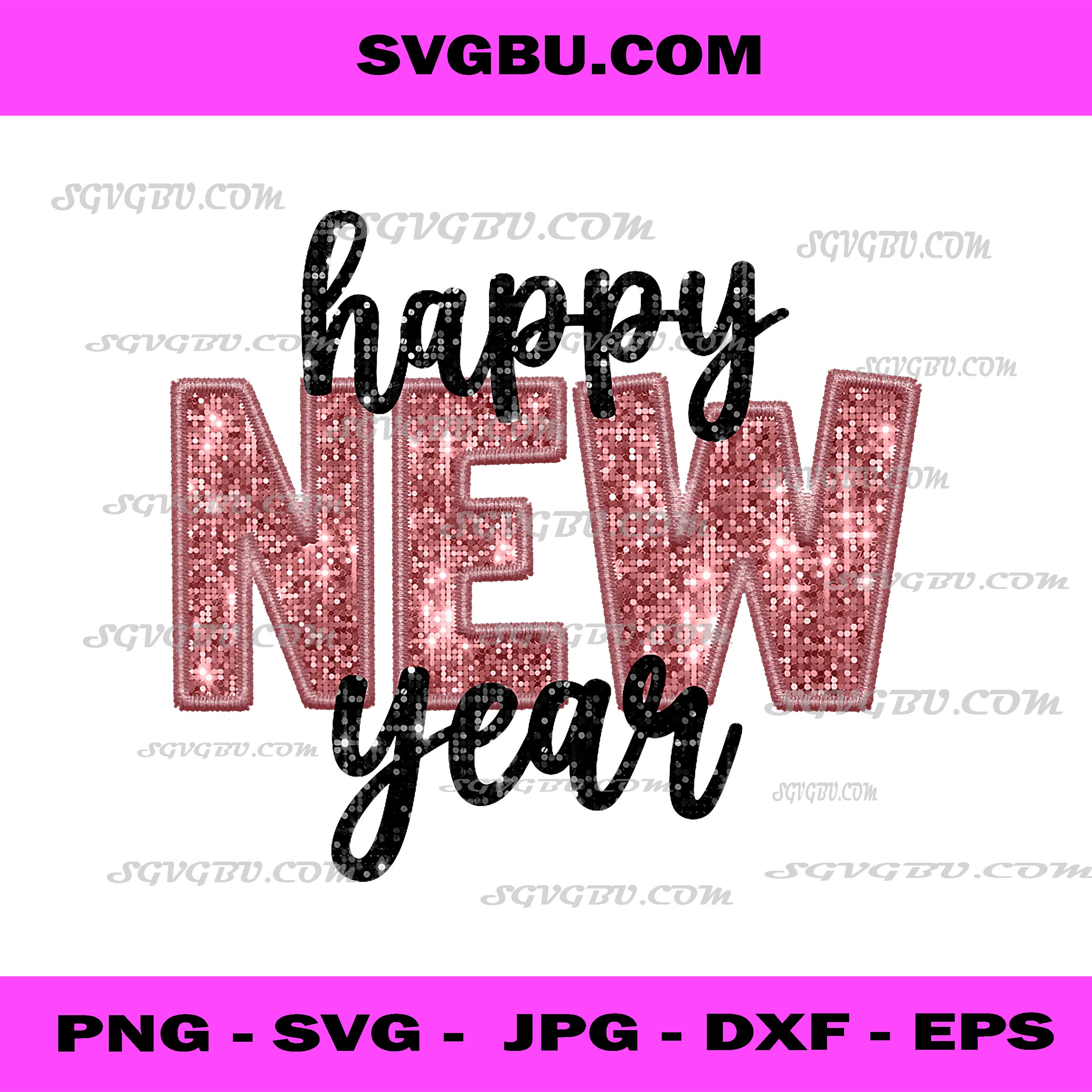 Happy New Year 2026 PNG, New Year's Eve Party Countdown Family PNG
