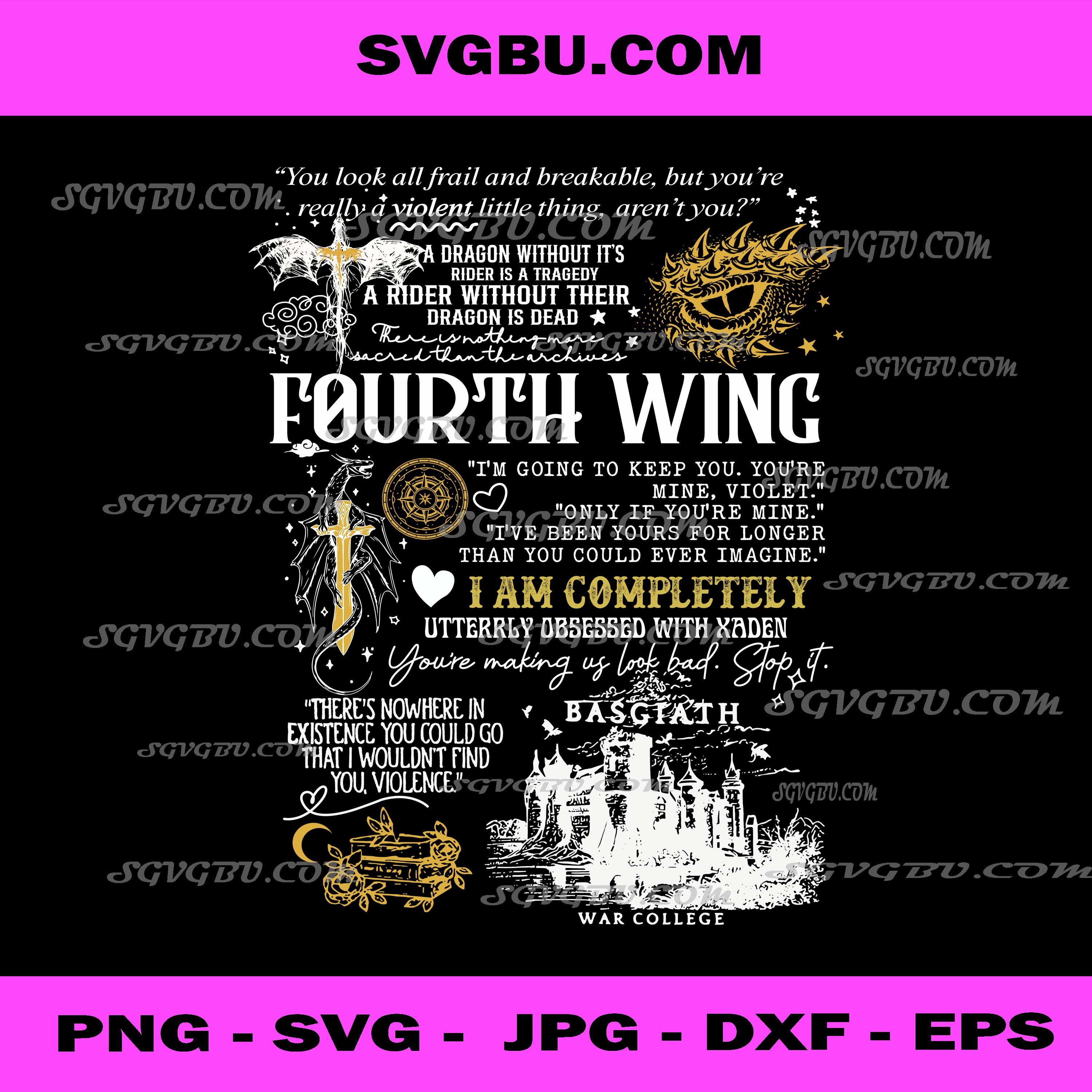 Basgiath War College PNG, Fourth Wing PNG, Empyrean Series PNG, Violet PNG
