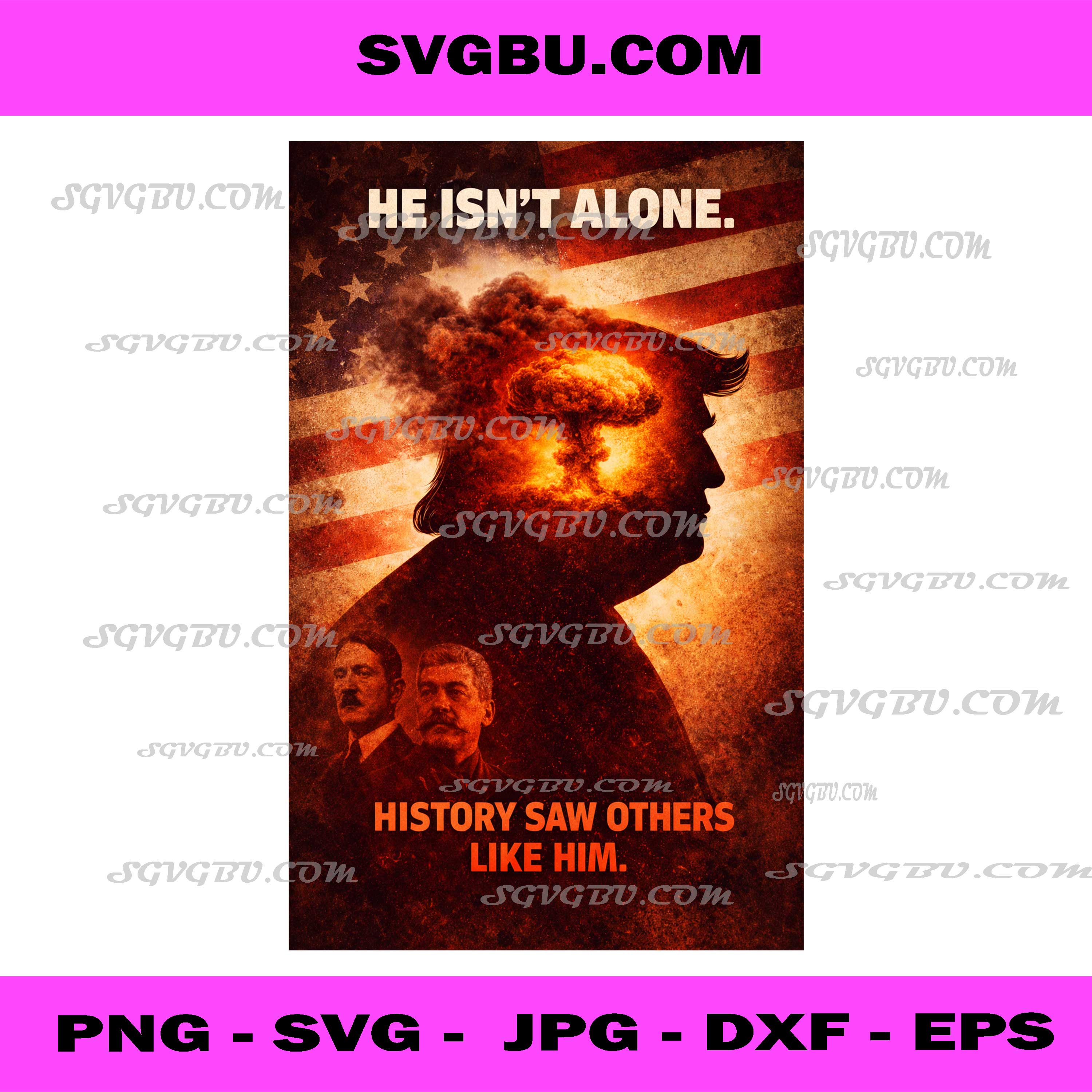 He Is Not Alone History Saw Others Like Him PNG, Anti War Art PNG