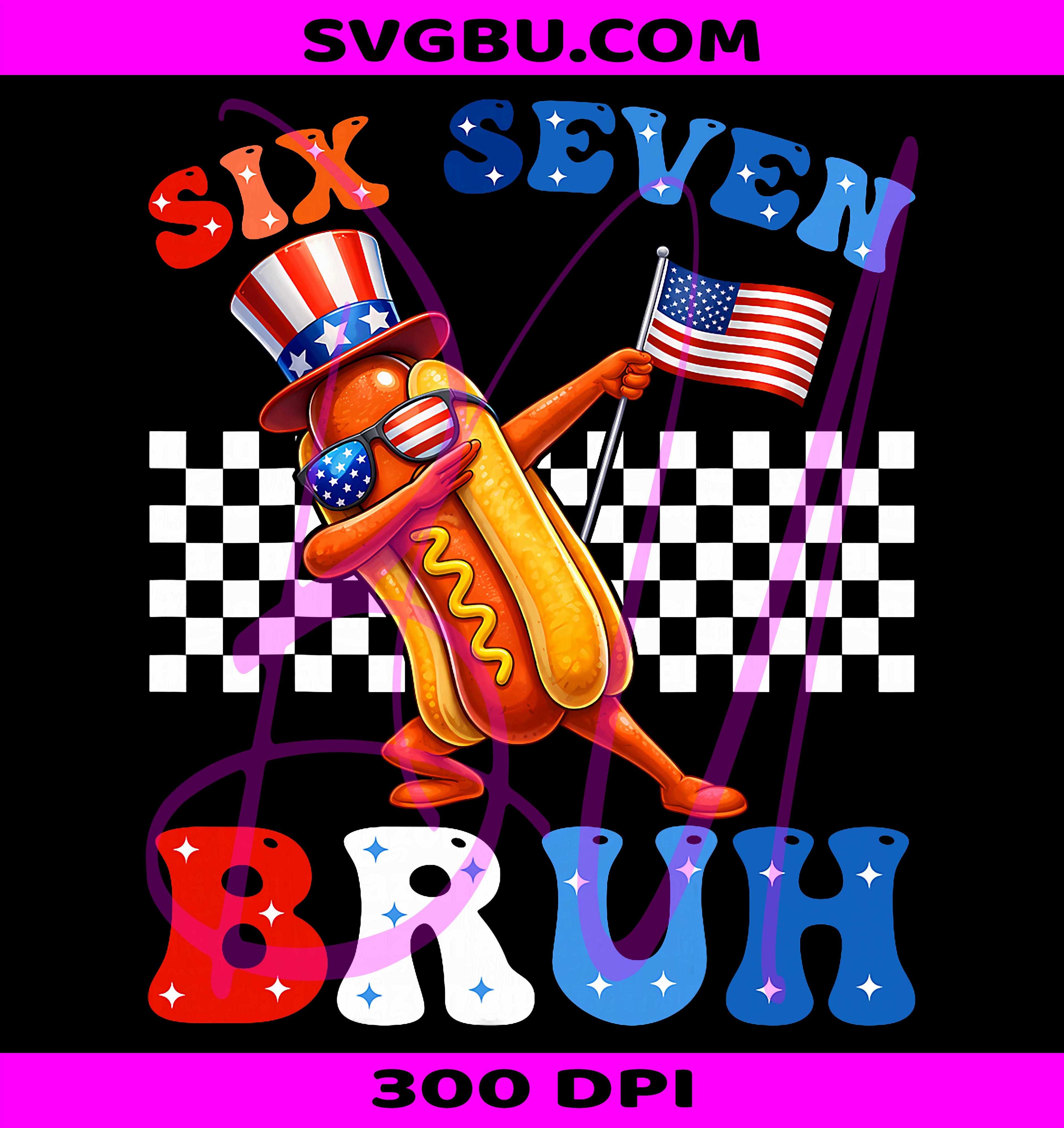 4th Of July Hotdog PNG, Dabbing Hotdog PNG, Six Seven Hotdog PNG