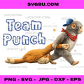 Team Punch, Funny Monkey Dragging Friend Character PNG
