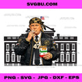 Trump 47 Hip Hop Streetwear Style PNG, President Gold Chains PNG