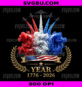 Independence Day 250th Anniversary USA PNG, Patriotic 2026 PNG
