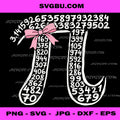 3.14 Digits of Pi Day Women Nerdy Girls Bow PNG, Math Lover PNG
