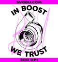 In Boost We Trust PNG, JDM Car PNG, Turbo Car PNG