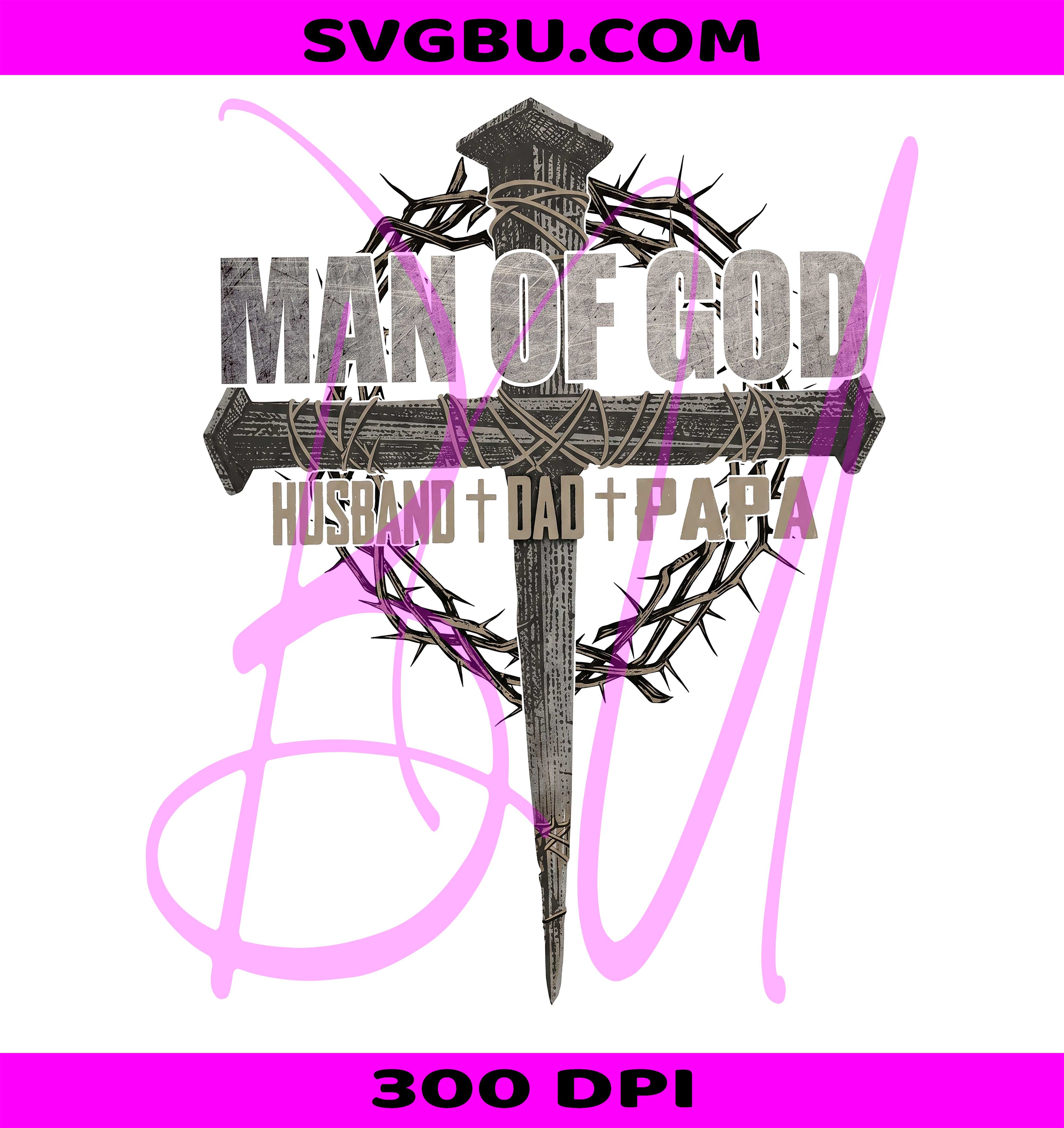 Man Of God PNG, Christian Dad PNG, Cross Faith PNG
