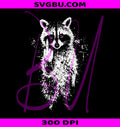 Funny Middle Finger Raccoon PNG, Sarcastic Raccoon Design PNG