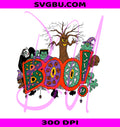 Vintage 90s Happy Halloween PNG, Boo Scary Spell Out PNG, Halloween Ghost Art PNG