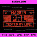 Made In PRL Tested By Life PNG, Vintage Polish Pride Art PNG