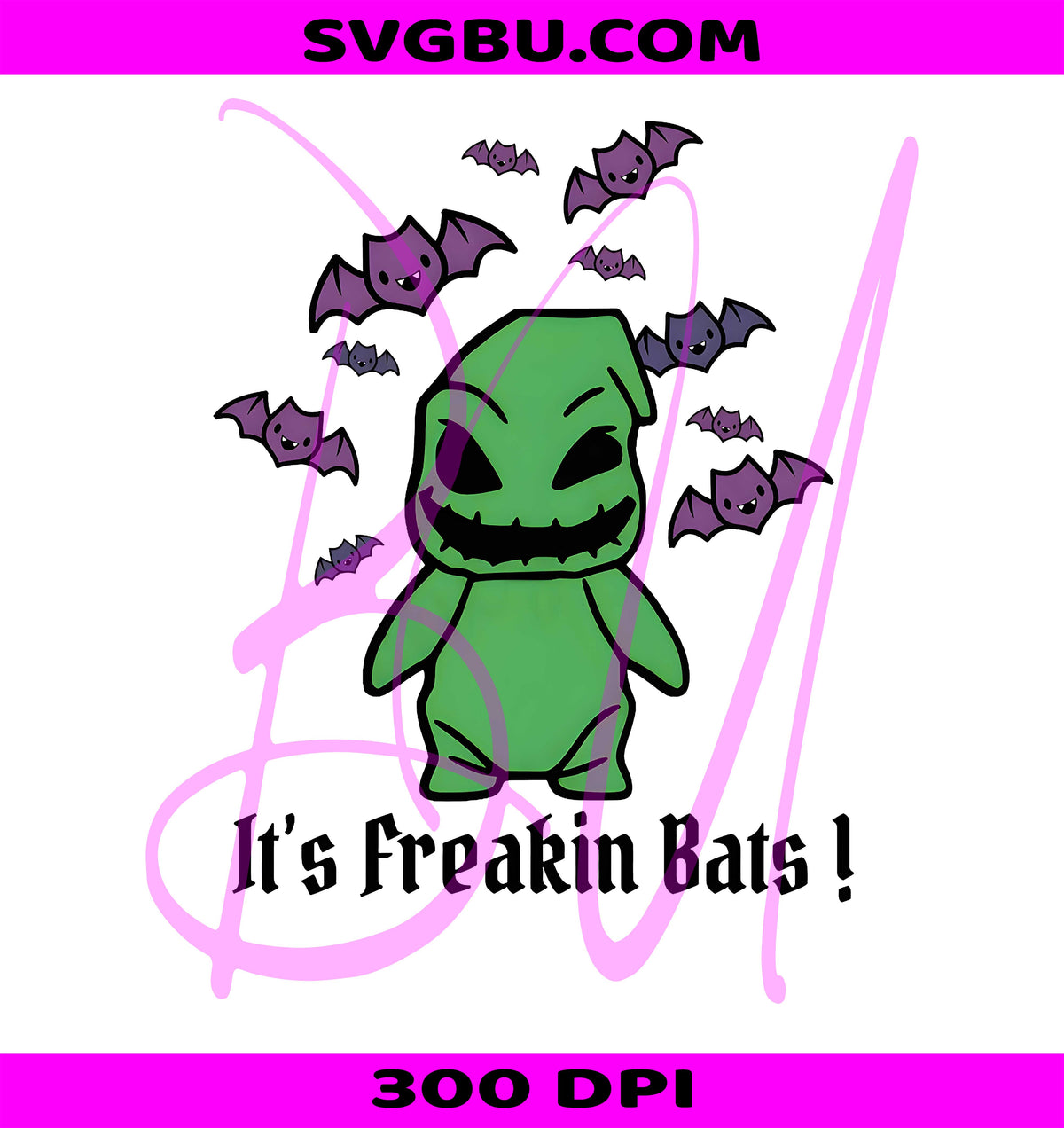 Oogie Boogie PNG, Freakin Bats PNG, Nightmare Slasher PNG