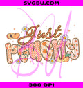 Preppy Floral Peach PNG, Just Peachy Summer PNG, Coquette Peach PNG
