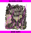 Midnight Margaritas PNG, Spooky Margarita Halloween PNG, Witch Cocktail PNG