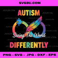 Autism Awareness, Seeing The World Differently PNG