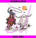 Halloween Cowboy PNG, Skeleton Rider PNG, Ghost Longhorn PNG