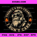 I Don't Care Gorilla PNG, Sarcastic Monkey PNG, Biker Gorilla Art PNG