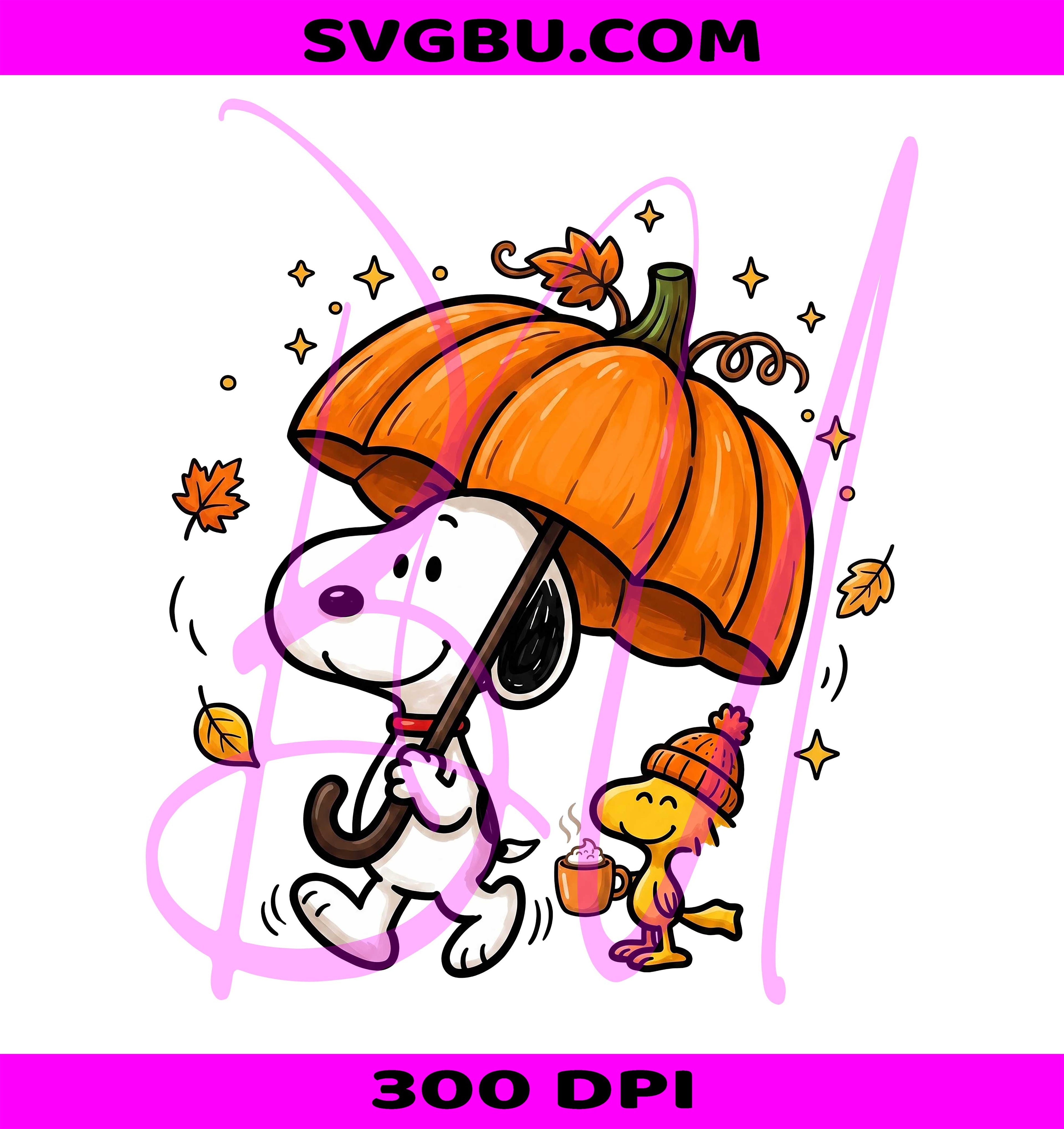 Pumpkin Snoopy PNG, Cozy Fall Snoopy PNG, Pumpkin Season PNG