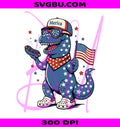 Patriotic T Rex Dinosaur PNG,4th Of July Dinosaur PNG,Boys Dinosaur PNG