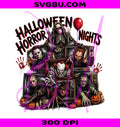 Halloween Horror Nights PNG, Retro Spooky Season PNG, Scary Movies PNG