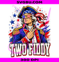 Two Fiddy PNG, George Washington PNG, USA 250 Patriotic PNG