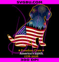 Freedom Crew PNG, Patriotic Beagle PNG, Americas 250th PNG