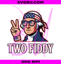 Two Fiddy PNG, George Washington PNG, USA 250 Patriotic PNG