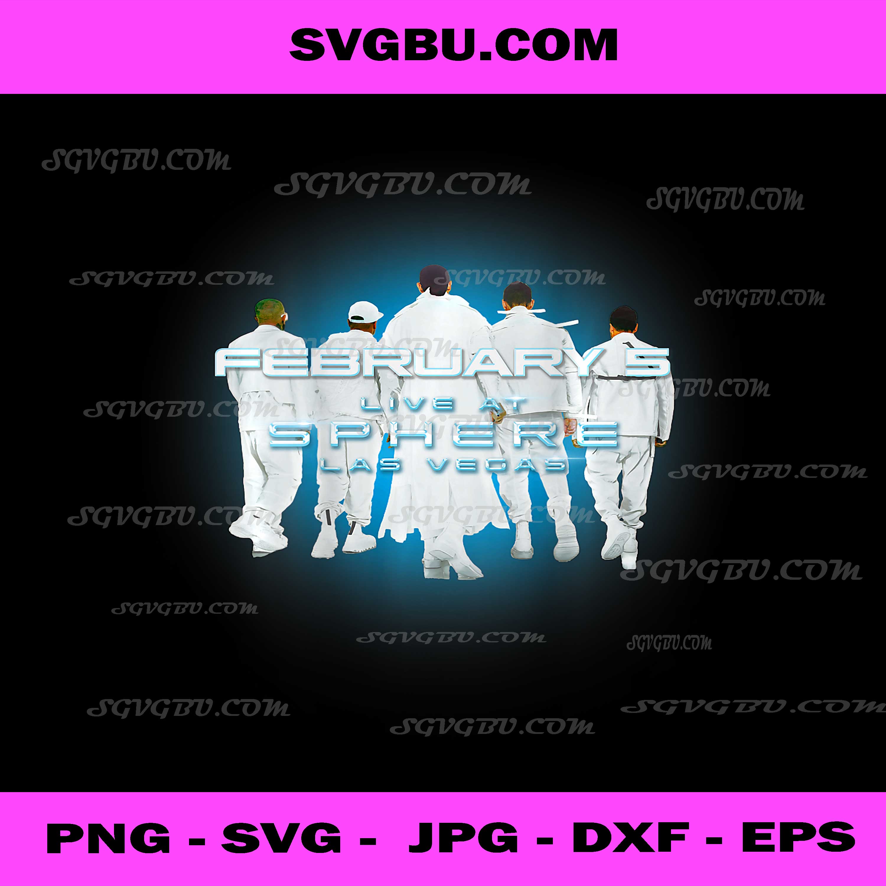 Backstreet Boys, Las Vegas Residency February 05 PNG