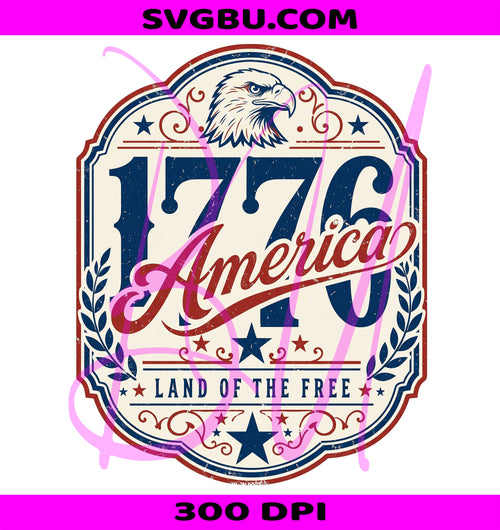 1776 America PNG, Eagle USA PNG, Land Of The Free PNG
