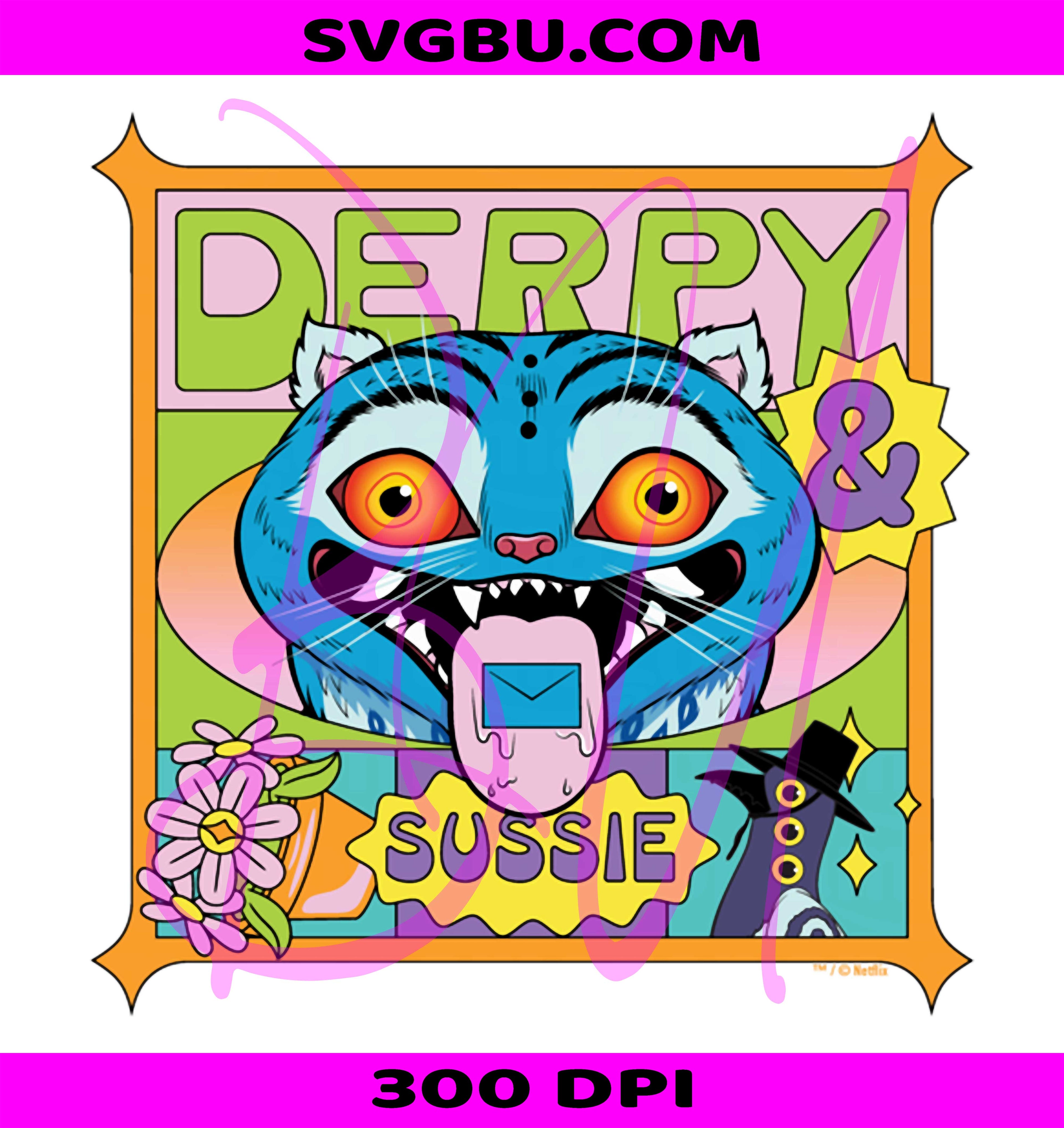 KPop Demon Hunters Summer Festival PNG, Derpy Sussie Design PNG