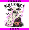 Bullsheet Halloween PNG, Moo I Mean Boo PNG, Country Halloween PNG