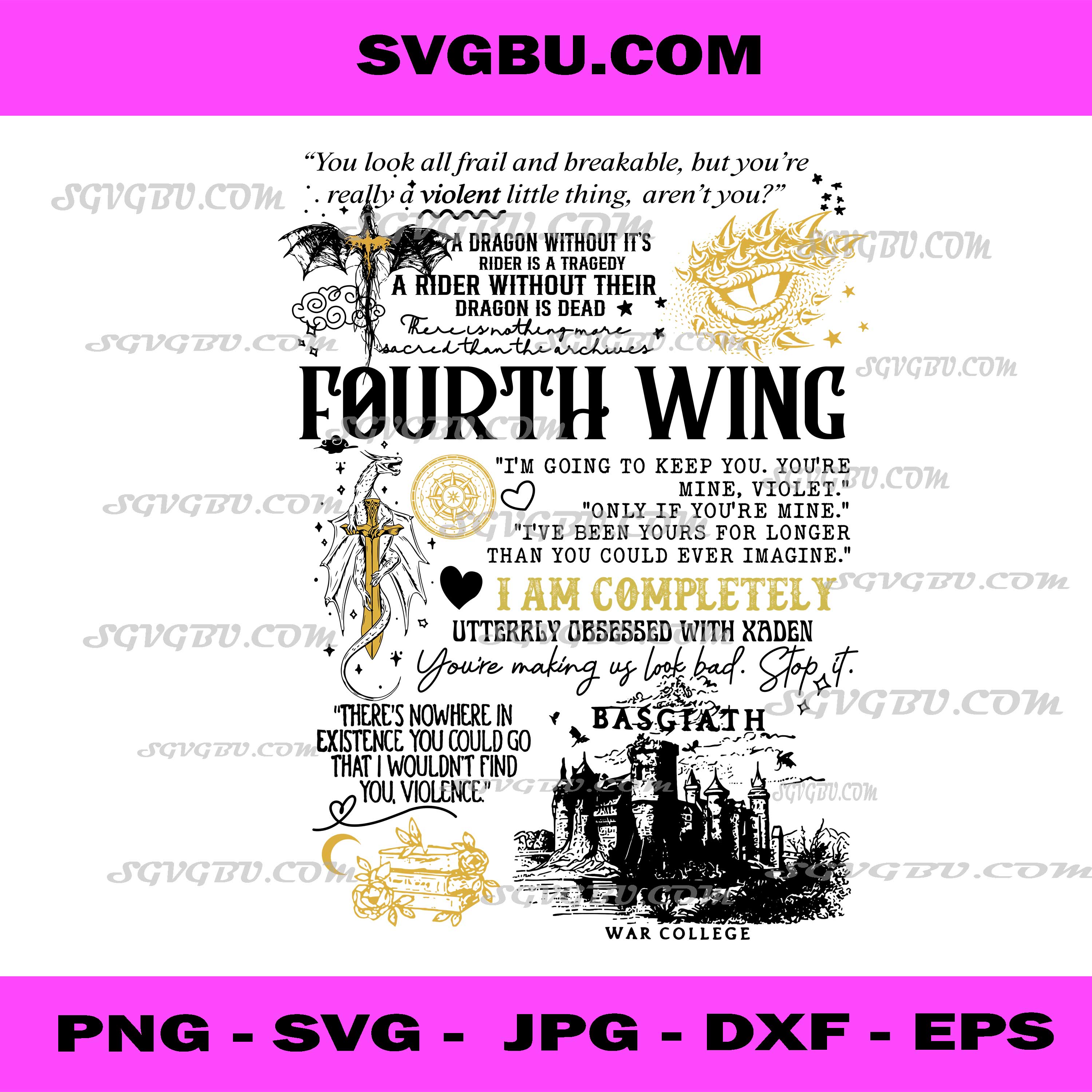 Basgiath War College PNG, Fourth Wing PNG, Empyrean Series PNG, Violet PNG