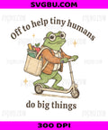 Teacher Frog PNG, Off To Help Tiny Humans Do Big Things School Design