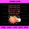 Sexy Valentine Peach Touch You PNG, Romantic Funny Love PNG