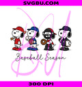 Baseball Player PNG, Cartoon Dog PNG, Sports Character PNG