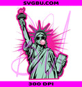Statue Of Liberty Bubble Gum PNG, USA Patriotic PNG, America PNG