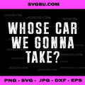 Whose Car We Gonna Take Out on The Town, Friend Road Trip PNG