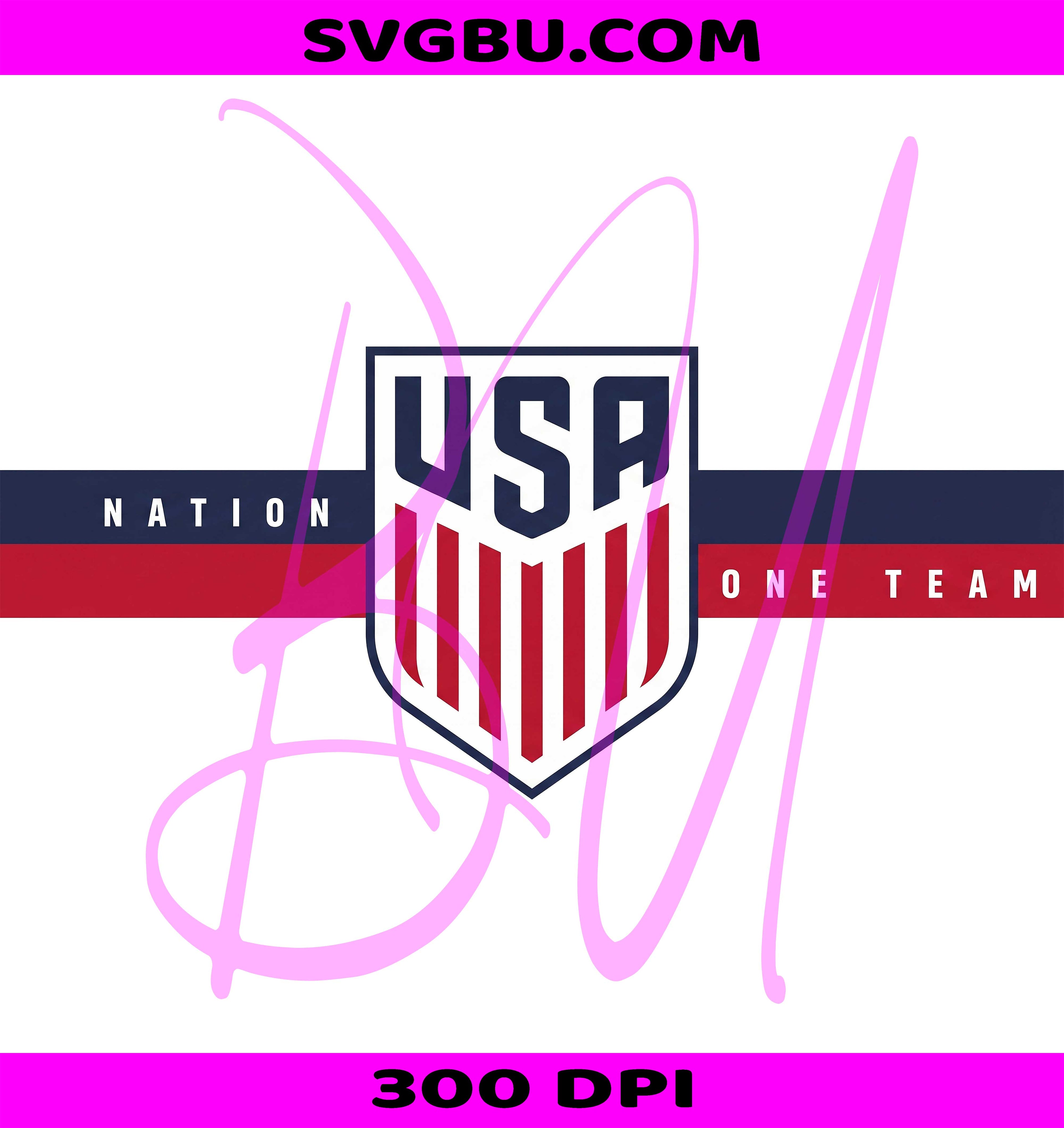 USA Soccer PNG, One Nation One Team PNG, USA 2026 PNG