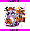 Halloween Raccoon PNG, Trick Or Treat Raccoon PNG, Halloween PNG